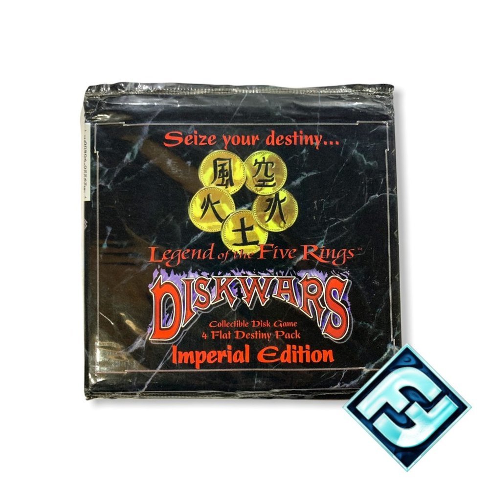 🍃2/$20🍃Fantasy Flight Games Diskwars: L5R Imperial Edition Destiny Pack Sealed